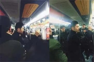 网友偶遇黄晓明坐地铁,这是真的吗?