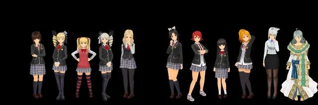 SE新作亮相 ：iOS游戏《School Girl Strikers》