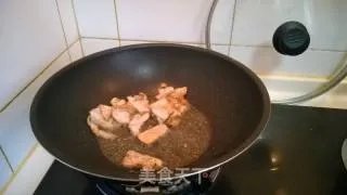 黄瓜炒肉片