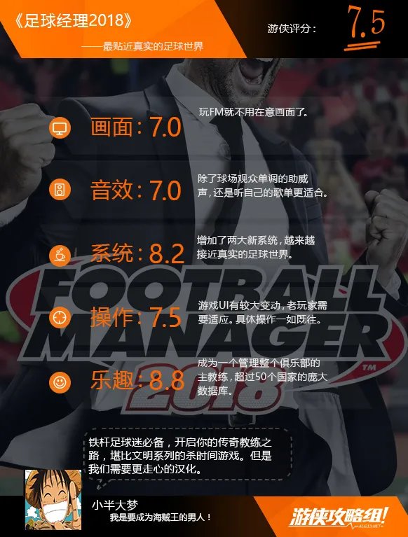 《足球经理2018》图文评测:令人尴尬的汉化
