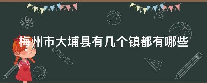 梅州市大埔县有几个镇都有哪些
