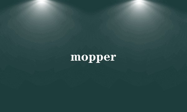 mopper