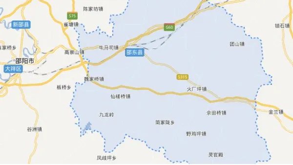 请问你们邵东县有多少个乡镇