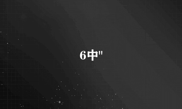 6中
