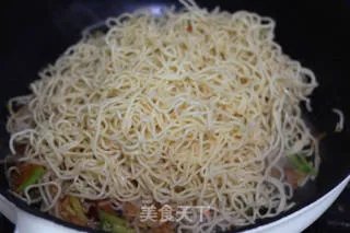 肉丝炒面