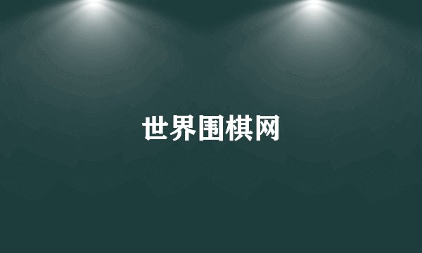 世界围棋网