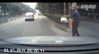 碰瓷失败被压死