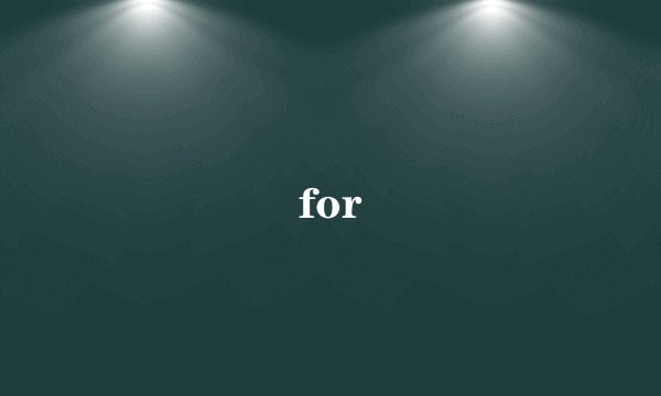 for