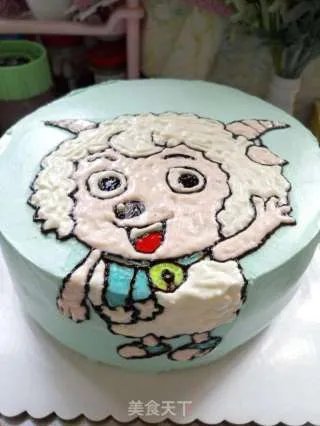 喜羊羊生日蛋糕