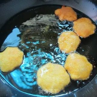 炸南瓜饼