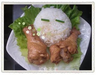 鸡腿饭