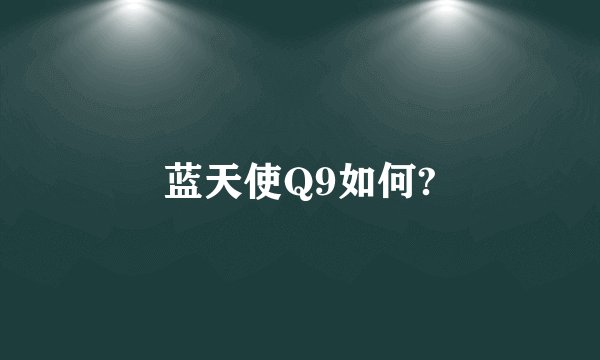 蓝天使Q9如何?