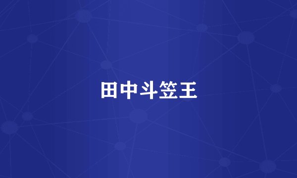 田中斗笠王