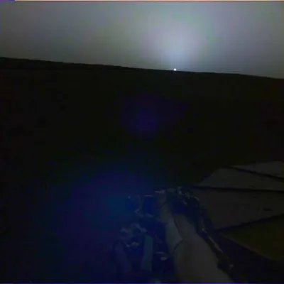 火星日出日落照片什么样子:照片曝光被震撼到了