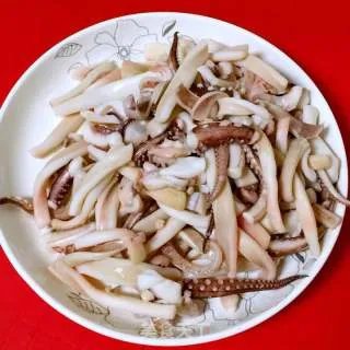 辣炒鱿鱼